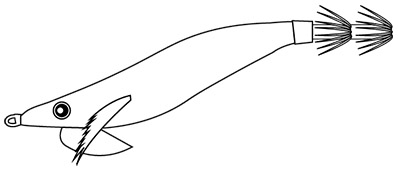 Jananese Lure for Squid＆Cuttlefish