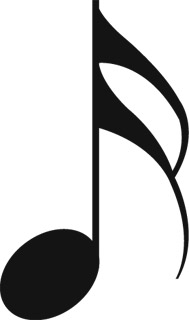 16分音符のイラスト